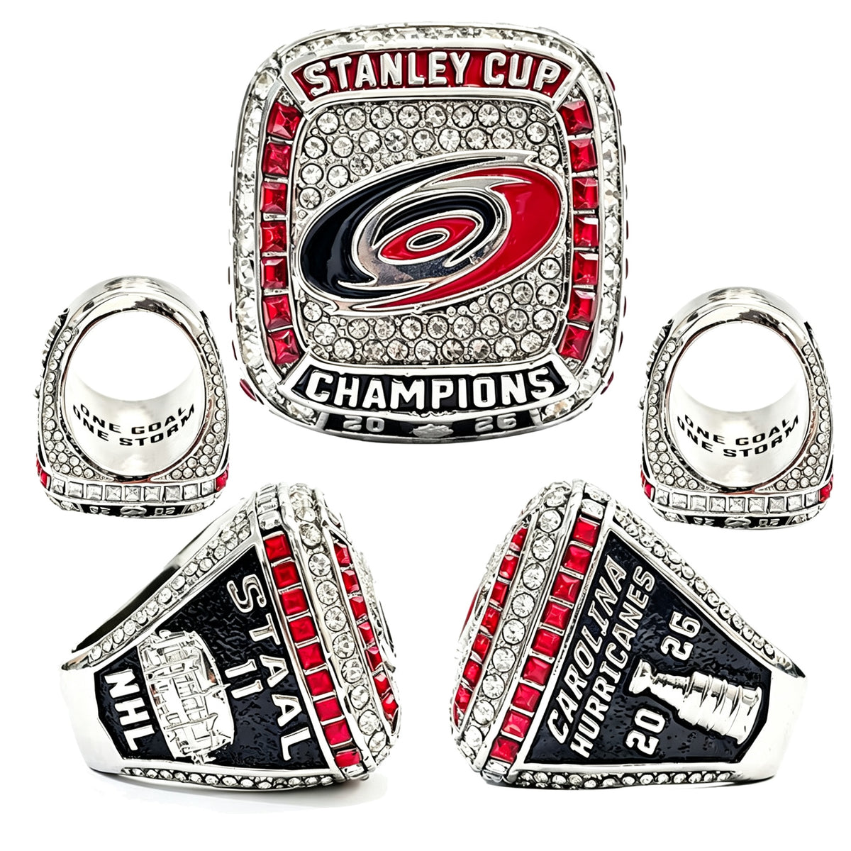Carolina Hurricanes Championship Ring – Hockey Fan Replica Collectible